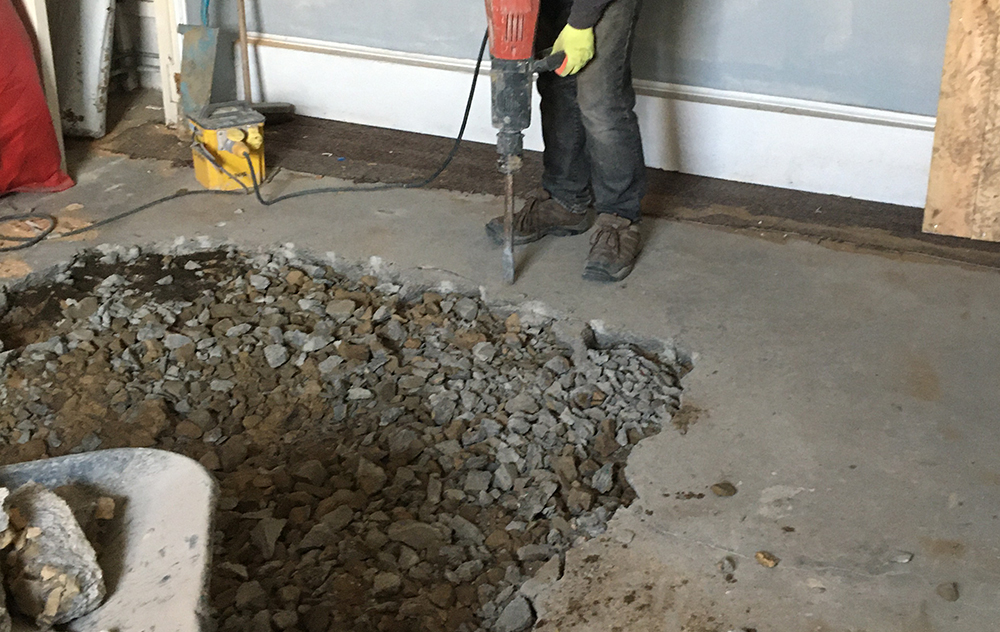 A little more destruction