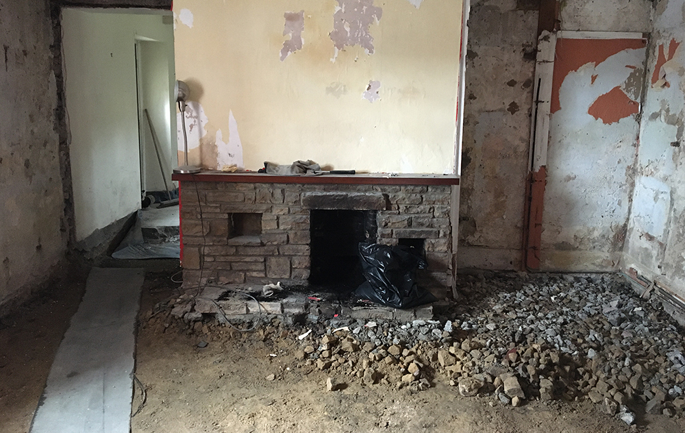 Pneumatic drills start again…