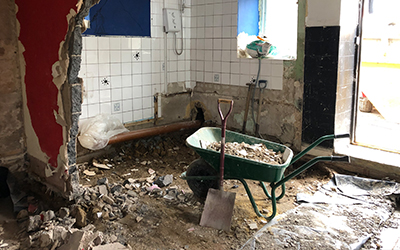 And the digging is done…