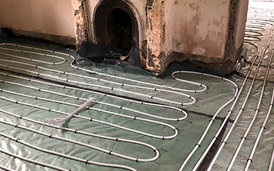 Underfloor heating part 2